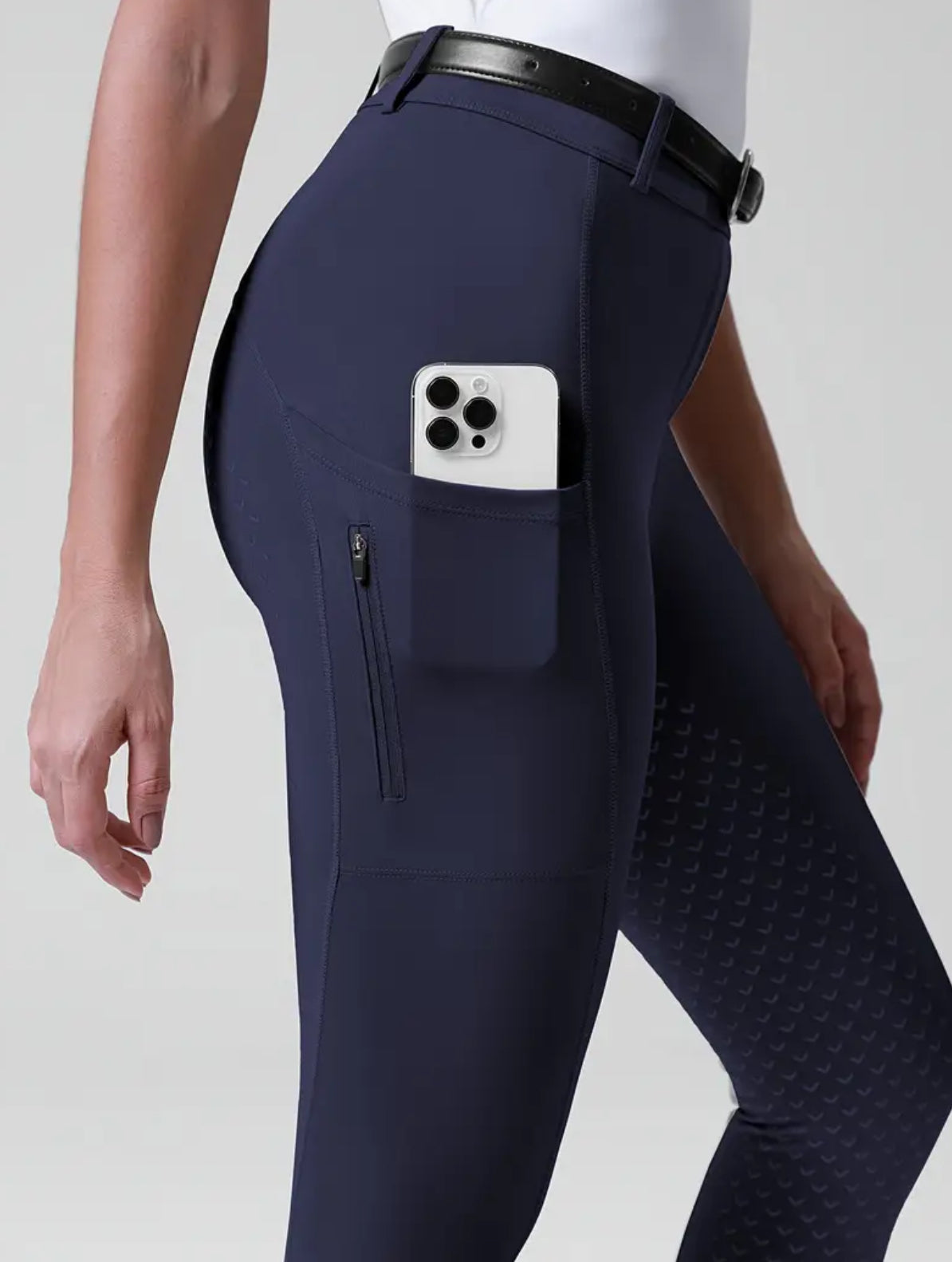 Conjunto camisa Ariat + leggings navy