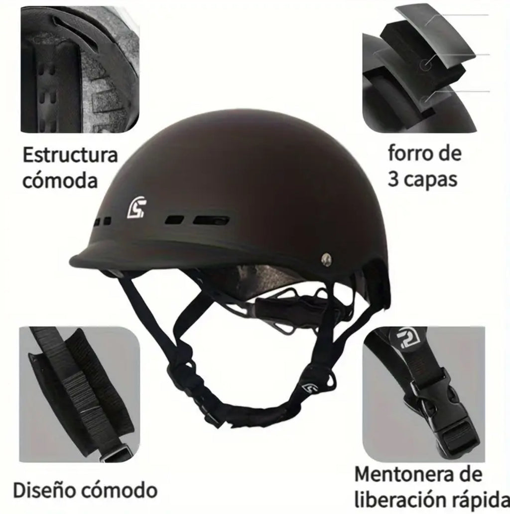 Casco básico para equitación
