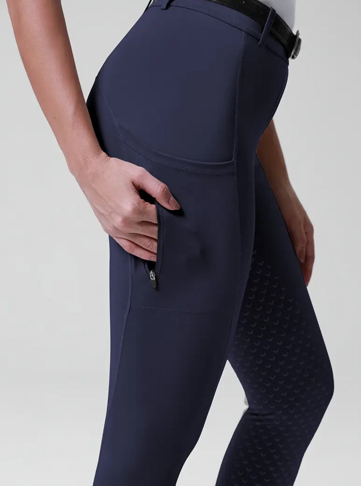 Conjunto camisa Ariat + leggings navy
